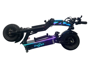 High Quality Scooter <b>72v</b> Dual Motors 10000 15000 Powerful 40ah 50ah 80ah 100ah Long <b>Battery</b> Range E Scooter Folding - Product Image 4