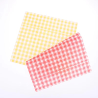 Kertas Anti Minyak untuk Kemasan Makanan, Desain Kustom, Cetak Warna-warni, untuk Air Fryer, Panggang, Sushi, Kue, Pizza, Kue Kering, Jelly