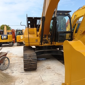Excavateur Caterpillar 320GC d'occasion Matériel de construction hydraulique sur chenilles de 20 tonnes avec composants de base Moteur Pompe à moteur - Product Image 2