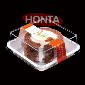 Gıda sınıfı kutusu gıda ambalajı için tatlı çikolata tabağı tatlı ambalaj tatlı plastik şeffaf kutu - Product Image 3