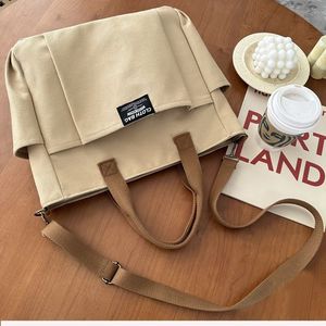 Sinh Thái khuyến mãi cá nhân bông hàng tạp hóa trường <span class=keywords><strong>Canvas</strong></span> Tote Phụ nữ túi xách phụ nữ bãi biển túi với da xử lý dây đai - Product Image 5