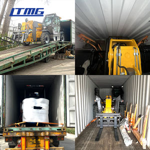 LTMG 7m 14m 10,5 M Altura de elevación Telehandler <span class=keywords><strong>4</strong></span>*<span class=keywords><strong>4</strong></span> Carretilla elevadora diesel 3,5 Ton 3ton <span class=keywords><strong>4</strong></span> Ton Carretilla elevadora telescópica con limitador de par - Product Image 2