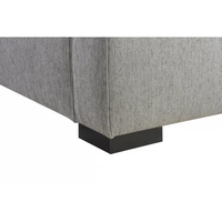 Cabrio-Klapp bett mit modernem Design und Stoff polsterung Platzsparendes MDF-Schaum material aus Sperrholz für Schlafzimmer möbel
