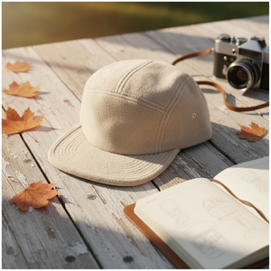 Casquette de cyclisme personnalisée en gros à 5 panneaux, non structurée, doublée polaire, respirante, protection solaire pour les sports d'équipe en extérieur - Product Image 1