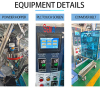 Machine de remplissage automatique de poudre pour petits sachets - Machine d'emballage de farine, de piment et de lait en poudre