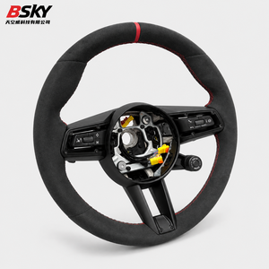 <span class=keywords><strong>Volant</strong></span> en suède amélioré pour <span class=keywords><strong>Porsche</strong></span> Panamera, Macan, <span class=keywords><strong>Cayenne</strong></span>, 992, 918, 911, 718, 970, 971, 958, 718, 911 GT2, GT2RS, GT3, GT4 - Product Image 6