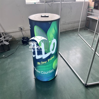 Station de recharge portable pliable en aluminium pour téléphone, table pop-up avec chargeur sans fil, comptoir pour salons professionnels et conférences