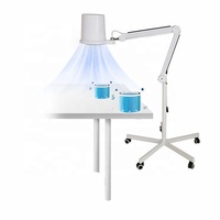 Support métallique d'origine OEM 2028J pour aspirateur de poussière à ongles, support de roue extracteur pour collecteur de poussière à ongles AT-NDC-025