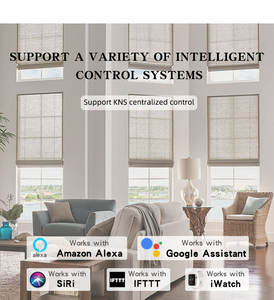 <span class=keywords><strong>Persiana</strong></span> Romana Manual de Tela Texturizada con Aislamiento Térmico Ignífugo, Ideal para Estudio, Superventas - Product Image 4