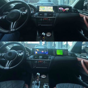วิทยุติดรถยนต์ระบบแอนดรอยด์หน้าจอคู่ขนาด 21 นิ้ว พร้อมระบบนำทาง GPS มัลติมีเดีย สำหรับรถยนต์ BMW X3 X4 F25 F26 ปี 2013-2017 ระบบ NBT - Product Image 6