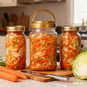 Frasco de Almacenamiento de Plástico Ecológico de Grado Alimenticio de 16 oz con Tapa de Rosca para Galletas, Bocadillos, Comida para Mascotas y Más - Product Image 6