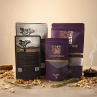 Sachets refermables personnalisés en aluminium anti-odeur pour épices, aliments secs et poudres, 20g, 50g, 100g
