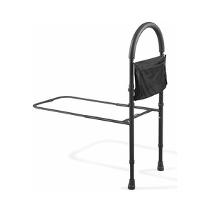 Barandilla de Seguridad Foxconn para Cama, 110 cm, Altura Ajustable, para Ancianos y Embarazadas, Asistencia de Movilidad, Metal Negro con Bolsa de Transporte - Product Image 2