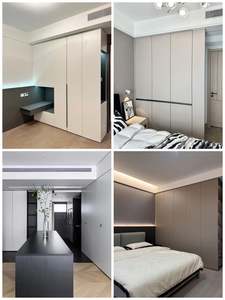 Affordable Factory Direct Modern Wooden Wardrobe Design <b>Complete</b> <b>Set</b> Wholesale Furniture Manufacturer - Product Image 4
