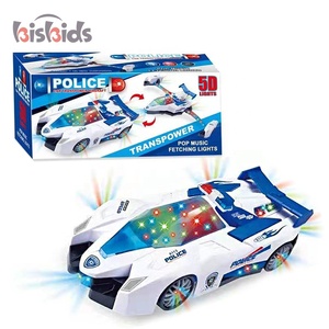 Modellino di Auto della Polizia 5D con Luci e Musica - Product Image 2
