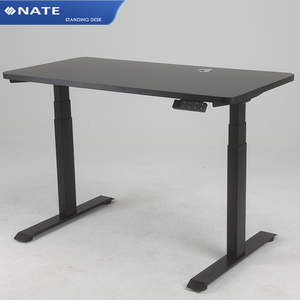 Marco de escritorio de pie asequible, buen diseño, escritorio ajustable en altura de doble motor, escritorio de oficina electrónico ergonómico - Product Image 1