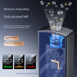 Instrument de <span class=keywords><strong>test</strong></span> d'alcool à bas prix Détecteur d'alcool de type soufflant Analyseur d'alcool de haute précision d'expiration personnelle à domicile - Product Image 3