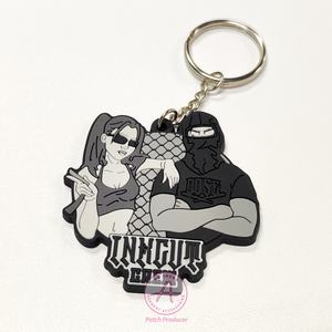 Cadeau créatif Mini porte-clés porte-clés Sofy Pvc porte-clés Anime Animal plante pendentif Auto partie porte-clés - Product Image 3