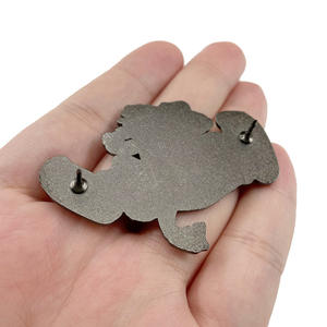 アニメモンキーDのファンのための2つのデザインの高品質の磨かれた合金ブローチピン。ギフトとしてニカのステータスのルフィ - Product Image 6