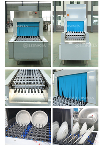 Factory Wholesale Dish Stainless Steel Cabinet Dishwasher Commercial Washing Machine for Sale XLJ-SWJ Vending Dish - Product Image 4