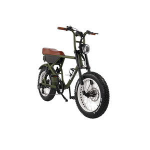 Vélo électrique tout terrain Scrambler à suspension intégrale Cyclomoteur vert <span class=keywords><strong>jungle</strong></span> Vélo électrique avec <span class=keywords><strong>logo</strong></span> personnalisé Vélo électrique à gros pneus - Product Image 4