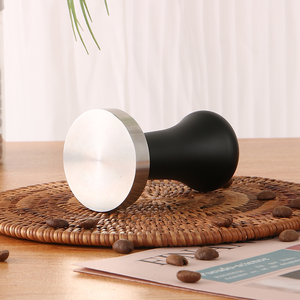 Espresso Tamper <span class=keywords><strong>Barista</strong></span> Tool Coffee Press Coffee Grounds Tamper Coffee Brewing Tool Tamping Mango antideslizante consistente - Product Image 3