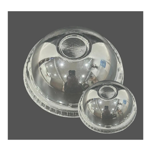 Taza desechable de alta calidad para batidos con tapa transparente de PP, plástico duradero no tóxico fabricado por Quang Quan Vietnamita - Product Image 3