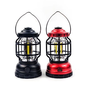 Lanterne de camping rechargeable à LED, lumière blanc chaud, lampe portable suspendue pour utilisation en tente - Product Image 5