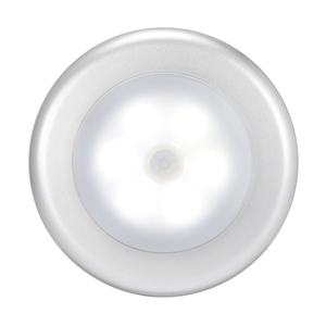 Lampe de nuit à 6 LED, marche/arrêt automatique, à coller n'importe où, fonctionne sur piles, sans fil, avec détecteur de mouvement, lampe de placard - Product Image 2