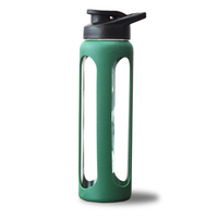 En gros 700ml Sport Shaker Potable D'eau En Verre Bouteille D'eau AVEC LOGO Personnalisé