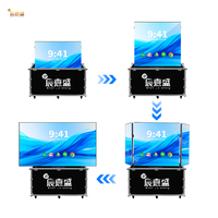 Tout-en-un Smart LED Panel Video Wall TV Lift and Fold Meeting LED Interactive Board Display Screen Table pour l'enseignement scolaire