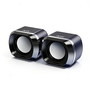 เอเซอร์ แอคทีฟ พลาสติก เดสก์ท็อป สเตอริโอ 2.0 แชนแนล ลำโพง USB อุปกรณ์เสริมคอมพิวเตอร์ - Product Image 1