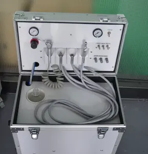 Unità odontoiatrica portatile di aspirazione della poltrona odontoiatrica Mobile con compressore d'aria per clinica odontoiatrica
