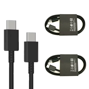 Cáp sạc nhanh PD chất lượng cao 60W USB-C sang USB-C 1m, bọc lưới chống nhiễu dành cho Samsung S21/S22 Note10 và điện thoại <span class=keywords><strong>Android</strong></span> - Product Image 1