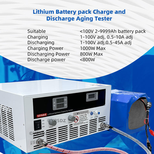 Analizador de capacidad de batería de litio de 5V, probador de 100V 45A para pruebas de celdas de bolsa cilíndrica de monedas - Product Image 3