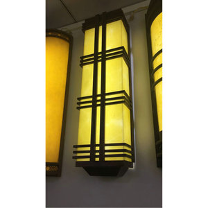 Lampe murale extérieure en aluminium LED étanche, longue bande lumineuse pour jardin, 110-240V, montage mural - Product Image 1