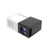 Projecteur portable LCD mini personnalisé pour divertissement à domicile, 1080P, 1800 lumens, 20-60 pouces, haut-parleurs intégrés, vente chaude