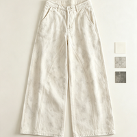 Pantalon cargo ample délavé et déchiré pour homme, style streetwear, avec logo personnalisé, coupe vintage et décontractée, vente en gros