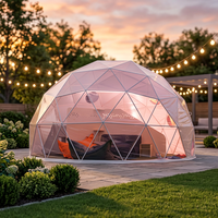Tente de Camping de luxe pour hommes, dôme gonflable, randonnée