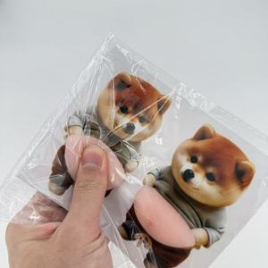 Juguete Sensorial TPR Belly Mutt, Adhesivo, de Gel Suave, de Ascenso Lento, para Aliviar la Ansiedad, Lindo <span class=keywords><strong>Perro</strong></span>, Antiestrés, para Apretar - Product Image 4