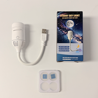 Direkt vom Hersteller USB Mini LED Projektionsnachtlicht mit Touch-Steuerung, Dimmbar, RGB HD Mondprojektion für Heim- und Schlafzimmerdekoration