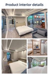 Capsule spatiale moderne <span class=keywords><strong>mobile</strong></span> à double couche, conteneur polyvalent pour café, bureau, bureau de <span class=keywords><strong>poste</strong></span>, salle de repos, ou usage professionnel - Cabine Apple - Product Image 4