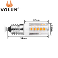 3W 33LED 110V E11 E12 ampoule led 30W ampoules halogènes de remplacement, JD T4 E17 Mini candélabre Base ampoules LED