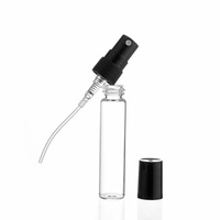Flacon en verre réutilisable avec tube de remplissage 3ml 5ml 10ml, flacon de parfum, petit flacon vaporisateur de voyage