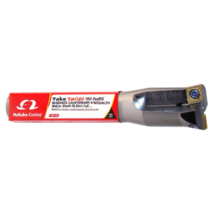 Fraise à fraiser les coins Ta5020 à 180 degrés avec queue Weldon pour inserts - Product Image 2