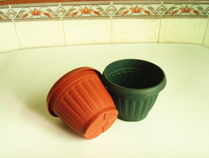 <span class=keywords><strong>Maceta</strong></span> de plástico marrón para jardín, <span class=keywords><strong>maceta</strong></span> para uso en interiores y exteriores, fábrica de macetas decorativas - Product Image 6