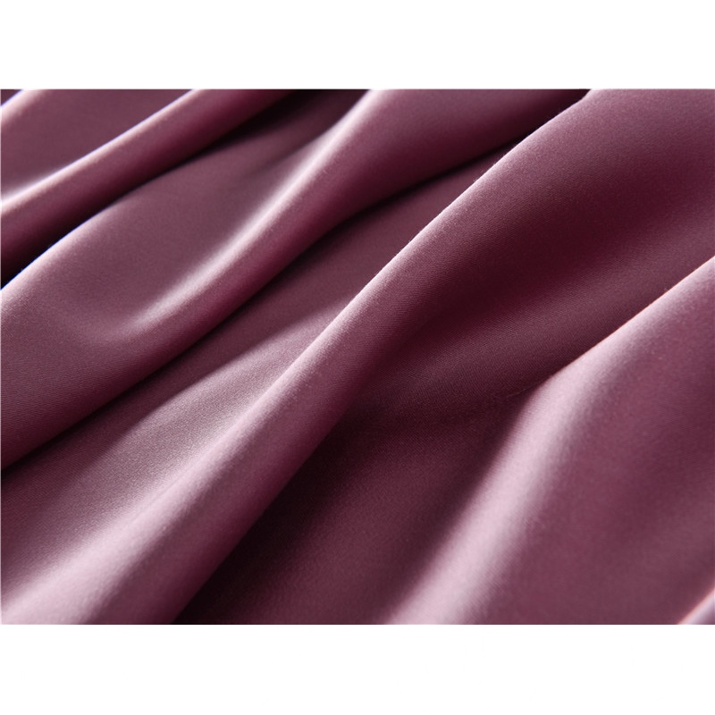 Wholesale Luxury 60S 300TC Satin Dyed 100% Bamboo Fiber Organic Bamboo Fiber Fabric for Bed Flat Set