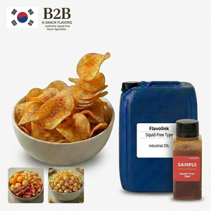 Base aromatisante pour la fabrication de snacks, ingrédient saveur calmar, à base de plantes, conforme Halal, pour la production alimentaire moderne, Flavolink - Product Image 4
