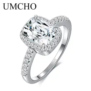 China Manufacturer Direct Sale Silver Ring 925 Sterling Women Accessories Cubic Zircon Engagement Ring 925 Sterling Silver