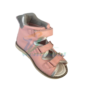 नए बच्चों के आर्थोपेडिक जूते फ्लैट फीट अनंत पैर के अंदर और बाहरी उच्च खुले सुधार जूते - Product Image 2